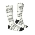 thumbnail image 3 of Fotbe Summer Vacation Scene With Camping Van print Women's Men's Novelty Crew Socks Cotton Socks Knee High Socks for Walking,Running,Nurses,Pregnancy, 3 of 9