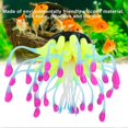 thumbnail image 4 of Corail artificiel en silicone, simulation de plante aquatique, décoration d'aquarium, ornement jaune, 4 of 4