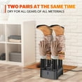 thumbnail image 2 of Trustech Boot Dryer, Silent Shoe Dryer & Warmer with Heat Blower, Timer, Detachable Racks, Quick Drying, Helps Reduce Odor, 2 Pairs Boot Warmer for Shoes, Gloves, Hats, Socks, and Ski Boots, 2 of 7
