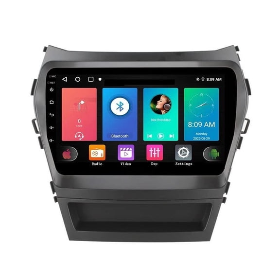 Torovo Car Stereo Compatible With HYUNDAI SANTA FE 2013-2017 2 Din Radio GPS Navigation IPS Touch Screen Multimedia Player  Wifi Carplay SWC DSP Mirror Link BT