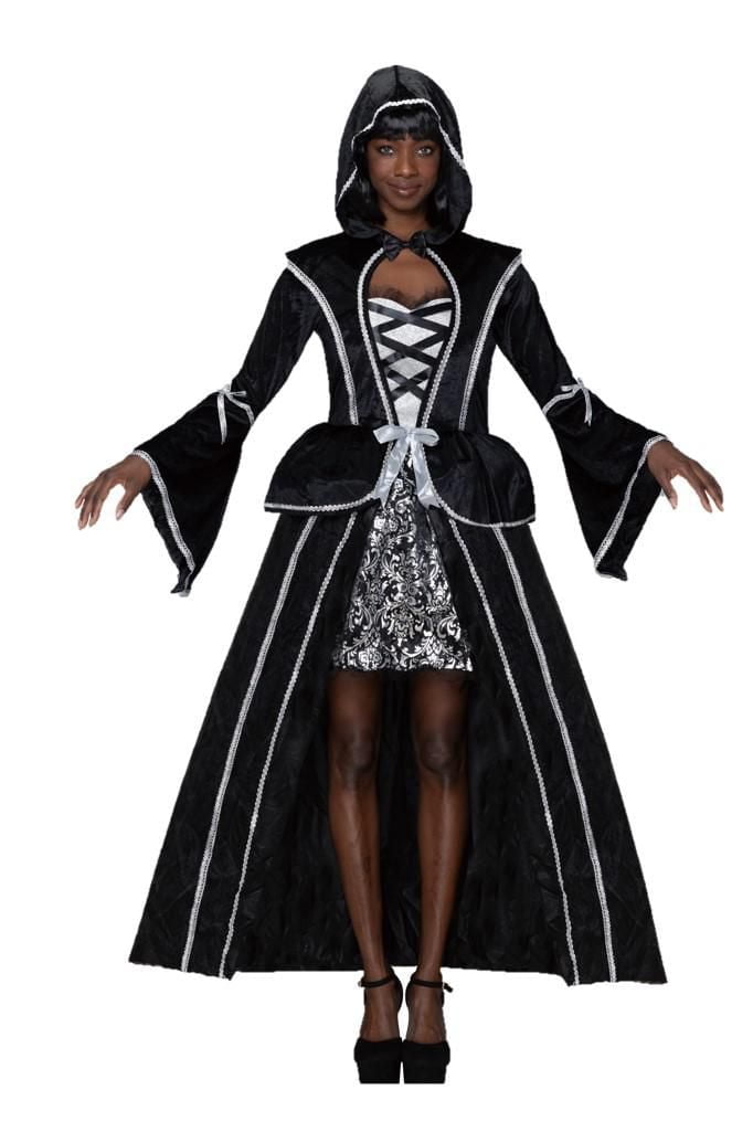 HALLOWEEN WOMAN GOTHIC ENCHANTRESS COSTUME