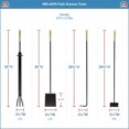 thumbnail image 4 of Minuteman WR-44NB Park Avenue Tool Set, Nickel and Black, 4 of 5