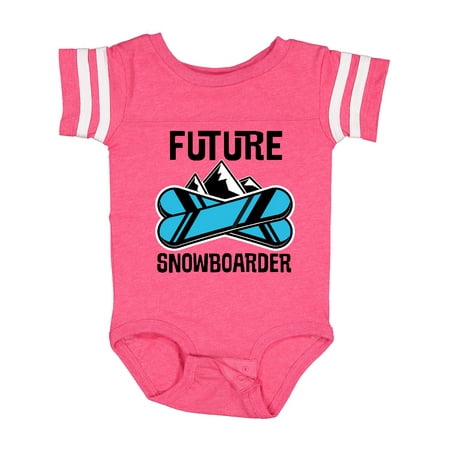 

Inktastic Snowboarding Future Snowboarder Gift Baby Boy or Baby Girl Bodysuit