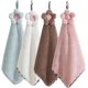 thumbnail image 1 of Paquete de 4 toallas de mano de microfibra, toallas de mano de cocina con lazo, toallas de mano de baño para colgar, paños de limpieza de microfibra absorbentes de secado rápido (4 colores), 1 of 5