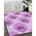 thumbnail image 2 of Ahgly Company Indoor Rectangle Patterned Blossom Pink Area Rugs, 7' x 9', 2 of 6