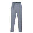 thumbnail image 2 of Men's Casual Pants Men's Fashion Casual Elastic Waist Slim Pants Cargo Straight C XL, 2 of 7