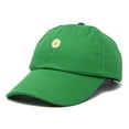 thumbnail image 4 of DALIX Daisy Flower Hat Womens Floral Baseball Cap in Kelly Green, 4 of 6