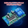 thumbnail image 4 of YF-7 Módulo de relé de retardo de doble canal Temporizador de ciclo de disparo de pulso 0.01s-999m 7-30V Universal Accesorios Electrónicos, 4 of 9