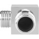 thumbnail image 4 of Conector de manguera de ducha de latón montado en la pared Soporte de ducha Grifo de cocina Montaje en pared Ducha Latón macizo Cromado Cabeza cuadrada Codo Ducha Montaje en pared oculto para baño esquí esquí Gafas de esquí, 4 of 5