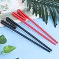thumbnail image 1 of Lubelski Toddler Chopstick Food Grade High Temperature Resistance Integrated Training Solid Color M Shape Learning Chopstick Baby Accessories, 1 of 7