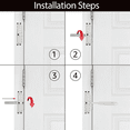 thumbnail image 4 of 2PCS Automatic Spring Door Closer, Adjustable Close Door Hinge for Convert Hinged Doors to Self-Closing,Door Closer Auto, 4 of 5