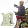 thumbnail image 6 of QccHieUs Hydration Pack for Outdoor Sports Men Women Lightweight Running Vest for Cycling Green, 6 of 9