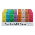 thumbnail image 1 of MasteelfCA 1Pc Monthly Pill Organizer Quick-Refill Daily Pill Case Removable Medicine Box, 1 of 7