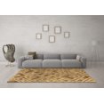 thumbnail image 3 of Ahgly Company Indoor Rectangle Abstract Brown Modern Area Rugs, 8' x 12', 3 of 4