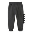 thumbnail image 4 of EnJoCho Dinosaur Print Play Pants - Reinforced Knee Joggers with Cargo Pockets for Active Boys Outdoor Adventures (5-6 Years,A), 4 of 4