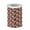 Coral and Black Tie-dye Pattern, variant on 5 Rolls Christmas Ribbon 1.5 inch Wide Decorative Ribbon for Gift Wrapping and Holiday Decorations Blue Ink Clouds