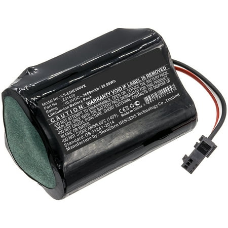 Replacement Battery for Ecovacs D36A D36B D36C D36E DA60 DA611 DB35 Deebot Slim 1 Deebot Slim 10 Deebot Slim 2 TCR360 Part Number:DA60-Darfon ZJ1450 2600mAh