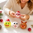 thumbnail image 4 of Christmas Ugly Balls Squishy Gift‑Ready Squeeze Fidget Toy, Slow‑Rebound Stress Relief Play Toy, Portable Sensory Decompression Toy for Teens Adults, Collection Item & Holiday Giveaway(4PCS), 4 of 6
