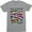 Athletic Heather, variant on Back in the Day Old School Skool Mixtape Mix Cassette Tape Retro T-Shirt