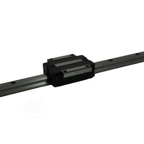 20mm 30" Rail Guideway System Square Slide Unit Linear Motion