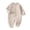 Grey, variant on XIMIN Baby Boy Girl Romper Cotton Long Sleeve Onesie Clothes One-Piece Newborn Outfit Infant Striped Bodysuit Jumpsuit