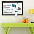 thumbnail image 4 of Excello Global Products Black Wooden Magnetic Dry Erase Whiteboard, 24"x36", 4 of 5
