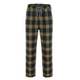 thumbnail image 5 of Men's Pajama Pants Flannel Christmas Plaid Pajama Pants Sleep & Lounge PJ Bottoms Warm Sleepwear Pants with Drawstring Pockets Sweatpants For Men With Pockets, 5 of 6