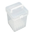 thumbnail image 4 of Estuche para Rotuladores, Bandeja para Manualidades, Estuche Transparente para Bolígrafos de Acuarela, Organizador para Rotuladores, Estuche para Pinc 36 ranuras Macarena Estuche de transporte de marcador, 4 of 8