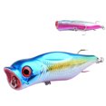 thumbnail image 1 of GloryStar Topwater Popper, GT Popper with Hooks Surf Fishing Lures for Outdoor Freshwater Saltwater Striper Tuna Bluefish Pencil Popper Fishing Plugs Fishing Lures 9.2CM/17G, 1 of 9
