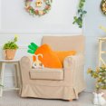 thumbnail image 5 of XGFHYJEH Easter Decoration, 25.6in Easter Carrot Throw Pillow Orange Carrot Shape Cushion Easter Decorative Throw Pillow Carrot Shape Cushion For Home Bedroom Sofa Decoration, 5 of 7