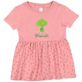 thumbnail image 3 of Inktastic Believe in Broccoli Girls Baby Dress, 3 of 5