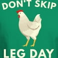 thumbnail image 3 of CafePress - Don't Skip Leg Day Dark T Shirt - Men's Classic Graphic Cotton T-Shirt, 3 of 4