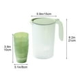 thumbnail image 3 of OEFNTAC Insulated Cold Water Kettle Large Capacity Refrigerator Jug with Leak Proof Lid Heat and Cold Resistant Beverage Container, 3 of 9