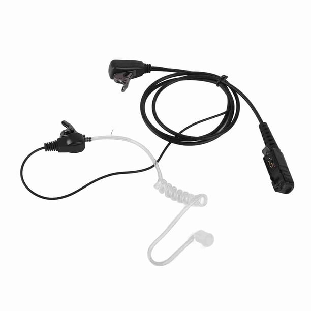 Auriculares Walkie Talkie, Manos Libres Cable De PU Plug And Play Auricular Walkie Talkie Sonido Claro Con Micrófono PTT Para XPR3500 Para XPR3000 Para XPR3500e