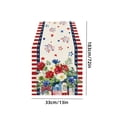 thumbnail image 3 of 4th of July Table Runner,Patriotic Flag Star Pattern Table Mat | Memorial Day Decorations - 250th Anniversary Fourth of July Kitchen Dining Table Decoration,72x13 Inch, 3 of 8
