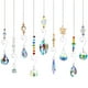 thumbnail image 1 of Atrapasol de cristal, paquete de 9 colgantes de prisma de bola de cuentas de cristal para decoración de ventana, hogar, oficina, jardín Ormromra CPB-US-DYP1108, 1 of 5