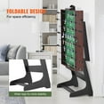 thumbnail image 4 of KFFKFF Collapsible Foosball Table, 42-inch Regulation Size, Foosball Soccer Table Ideal for Indoor Use, Home, Family, and Recreational Room, Comes with Foosball Table Kit, Includes 2 Balls, 4 of 9