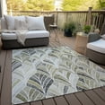 thumbnail image 6 of Addison Rugs Chantille Indoor/Outdoor Transitional Geometric Taupe Washable Rectangle Rug, 2'6" x 3'10", 6 of 6