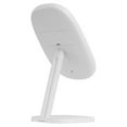 thumbnail image 3 of Impressions Vanity Touch Highlight LED Makeup Mirror, Tabletop Vanity Mirror with Stand (White), 3 of 8