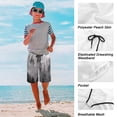 thumbnail image 7 of Dude Perfect Swim Trunk for Boys Girls, Kids Swimwear, Quick Dry Beach Board Shorts with Mesh Lining, 7 of 7