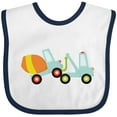 thumbnail image 3 of Inktastic Tow Truck Construction Boys Baby Bib, 3 of 4