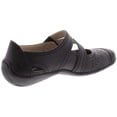 thumbnail image 2 of Ros Hommerson Womens Chelsea Leather Round Toe Slide Flats, 2 of 2