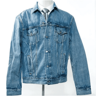 Polo Ralph Lauren Men's Big & Tall Big Pony Spell Out Trucker Denim Jacket, 3XLT