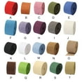 thumbnail image 5 of BrowQuartz 5CM Burlap Ribbon Rolls Linen Multiple Colors Portable Woven Roll Flexible Fashionable Tight Stitched Party Decorations Home Grey, 5 of 6