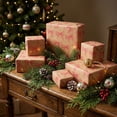thumbnail image 5 of Christmas Wrapping Paper Roll 118in,Thick 80gsm Gift Wrap with Grid Lines for Birthday Party Holiday Packaging., 5 of 6