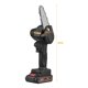 thumbnail image 3 of Sierra eléctrica inalámbrica de 4 pulgadas, 24V, ideal para podar árboles y cortar madera. Diseño compacto para uso con una sola mano, perfecta para jardinería. Incluye batería de litio y accesorios., 3 of 6