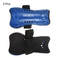 thumbnail image 3 of Unique Bargains Soccer Shin Pads, 2 Pack Breathable PVC Sport Guard for Youth, Blue, 3 of 5