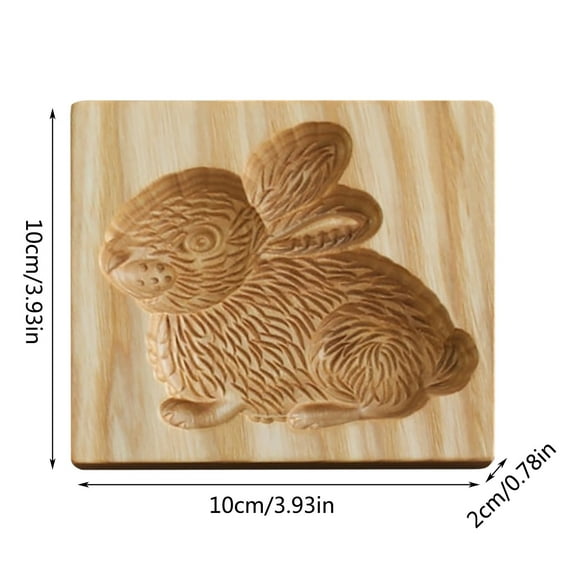 Kitchen Utensils Die Cutting Conical Model Wooden Gingerbread