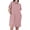Pink, variant on utcoco Womens Plaid Button Down Shirts Casual Loose Fit 3/4 Sleeve Gingham Top Checkered Blouses