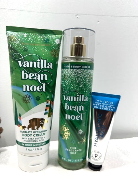 Bath & Body Works Vanilla Bean Noel 3 Piece Gift Set (Ultimate ...